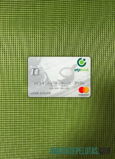 Hungria OTP Bank Mastercard Photolook Front exemplo